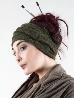 Bandeau "Aikköo", Vert Kaki