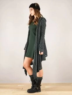 Bandeau En Crochet Avec Plume "Aikköoz", Noir -Magasin De Vêtements Pour Femmes bandeau en crochet avec plume aikkooz noir p image 335955 grande