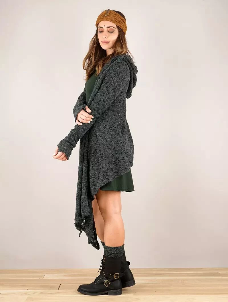 Bandeau En Crochet Avec Plume "Aikköoz", Rouille 3 Bandeau En Crochet Avec Plume "Aikköoz", Rouille – Image 3