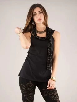 Bandeau "Lamaî", Noir -Magasin De Vêtements Pour Femmes bandeau lamai noir p image 335402 grande