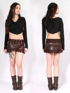 Boléro Crop Top "Neziräa", Noir -Magasin De Vêtements Pour Femmes bolero crop top neziraa noir p image 334379 grande