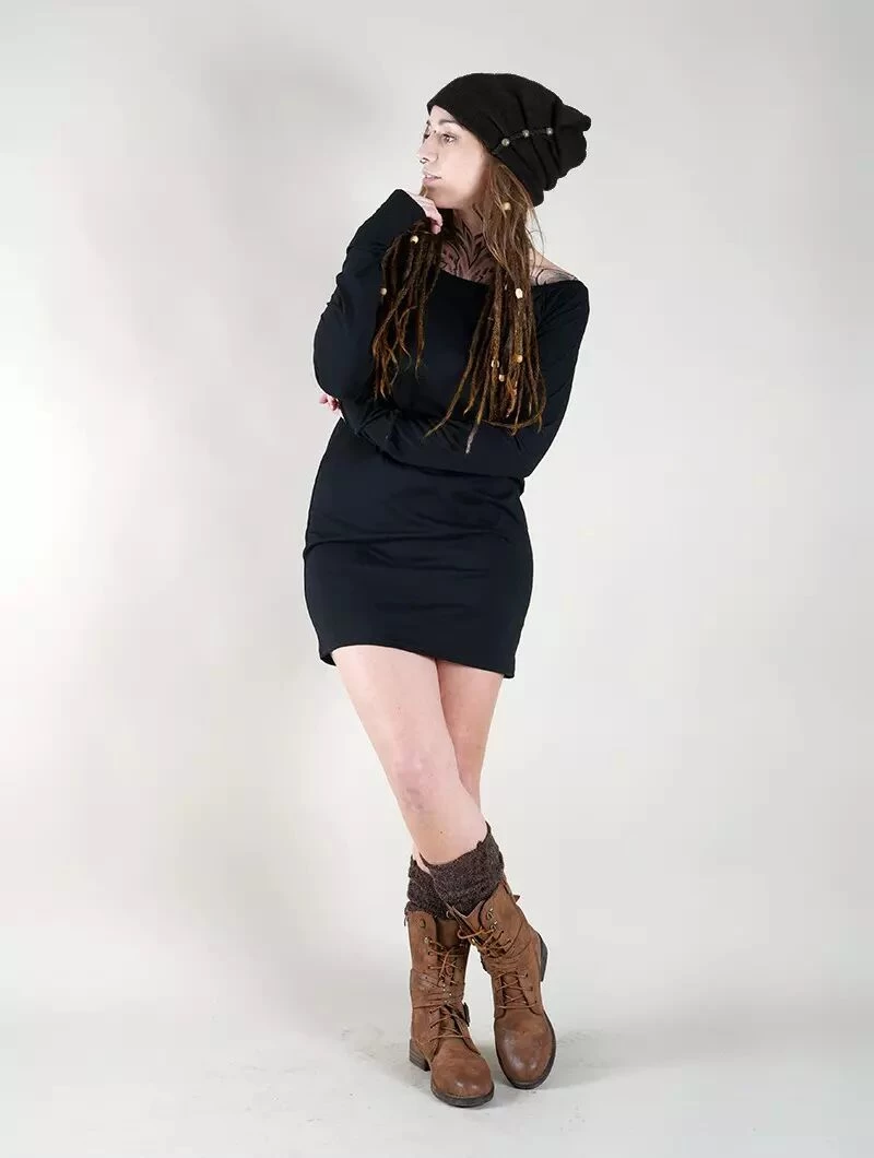 Bonnet à Perle "Aslany", Noir 3 Bonnet à Perle "Aslany", Noir – Image 3