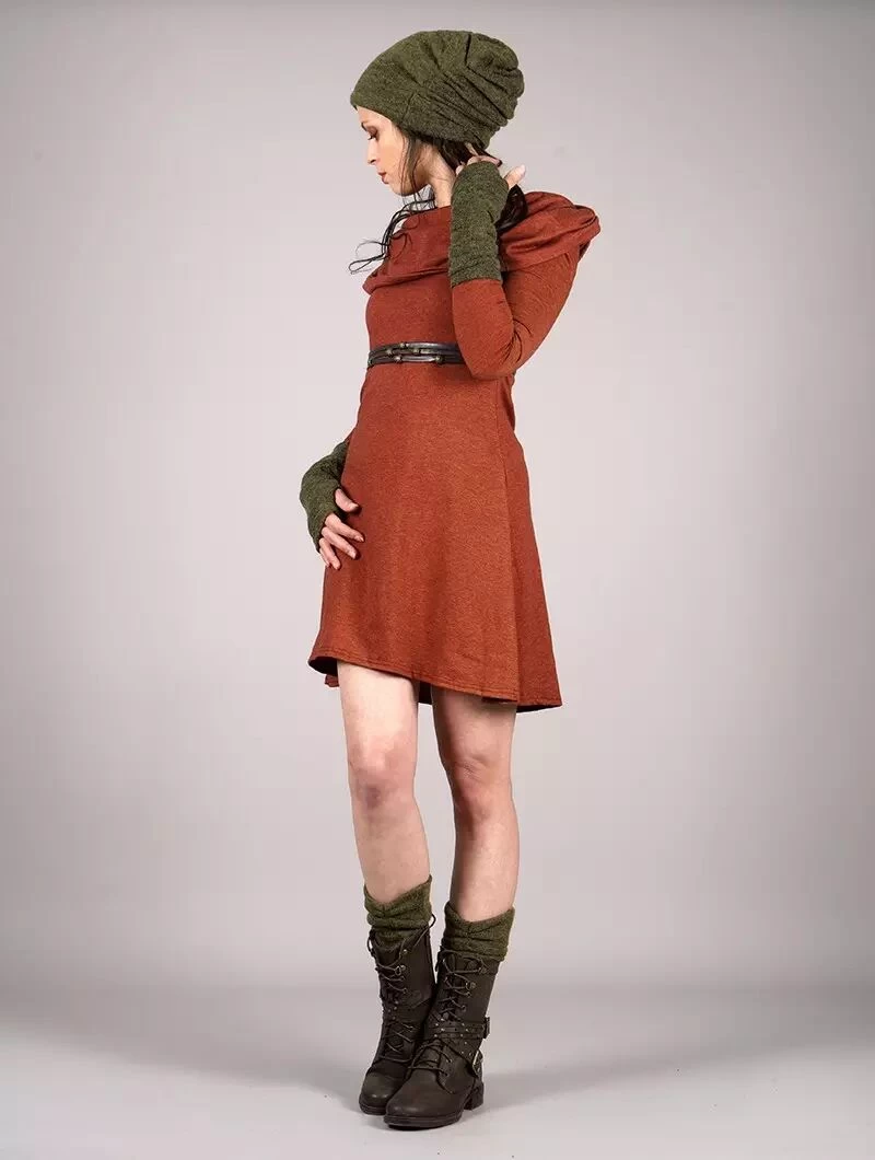 Bonnet à Perle "Aslany", Vert Kaki 4 Bonnet à Perle "Aslany", Vert Kaki – Image 4