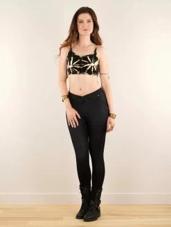 Brassière à Bretelles Et Dos Nu "Neelah", Noir Tie Dye -Magasin De Vêtements Pour Femmes brassiere a bretelles et dos nu neelah noir tie dye p image 347931 grande