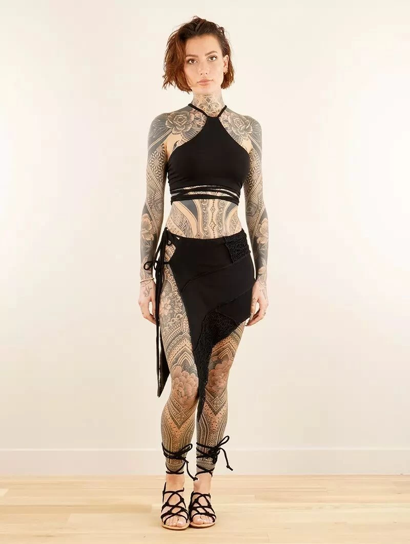 Brassière à Bretelles Et Dos Nu "Xena", Noir 3 Brassière à Bretelles Et Dos Nu "Xena", Noir – Image 3