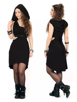 Brassière à Capuche "Yüzü", Noir -Magasin De Vêtements Pour Femmes brassiere a capuche yuzu noir p image 334012 grande