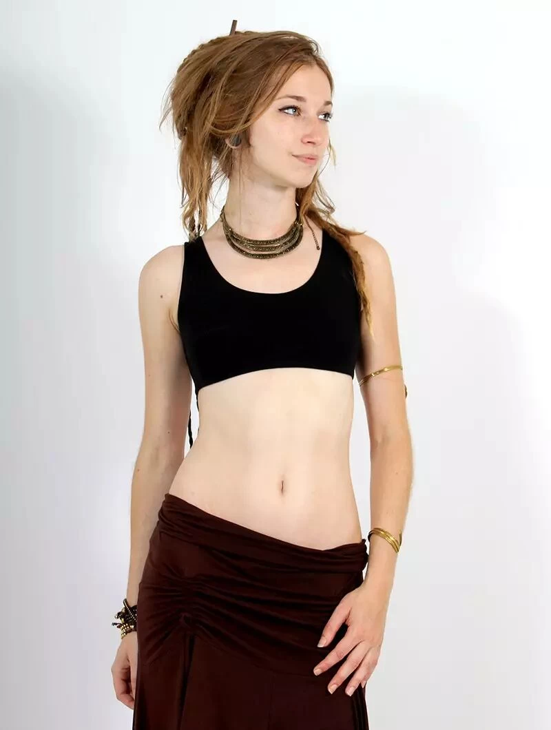 Brassière "CrissCross Yoga", Noire 5 Brassière "CrissCross Yoga", Noire – Image 5