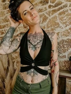 Magasin De Vêtements Pour Femmes 16 Brassière "Dao", Noir