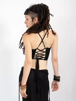 Brassière Doublée Dentelle "Dara", Noir -Magasin De Vêtements Pour Femmes brassiere doublee dentelle dara noir p image 340891 grande