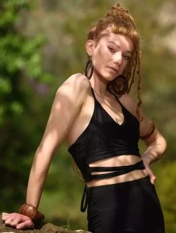 Brassière Doublée Dentelle "Dara", Noir