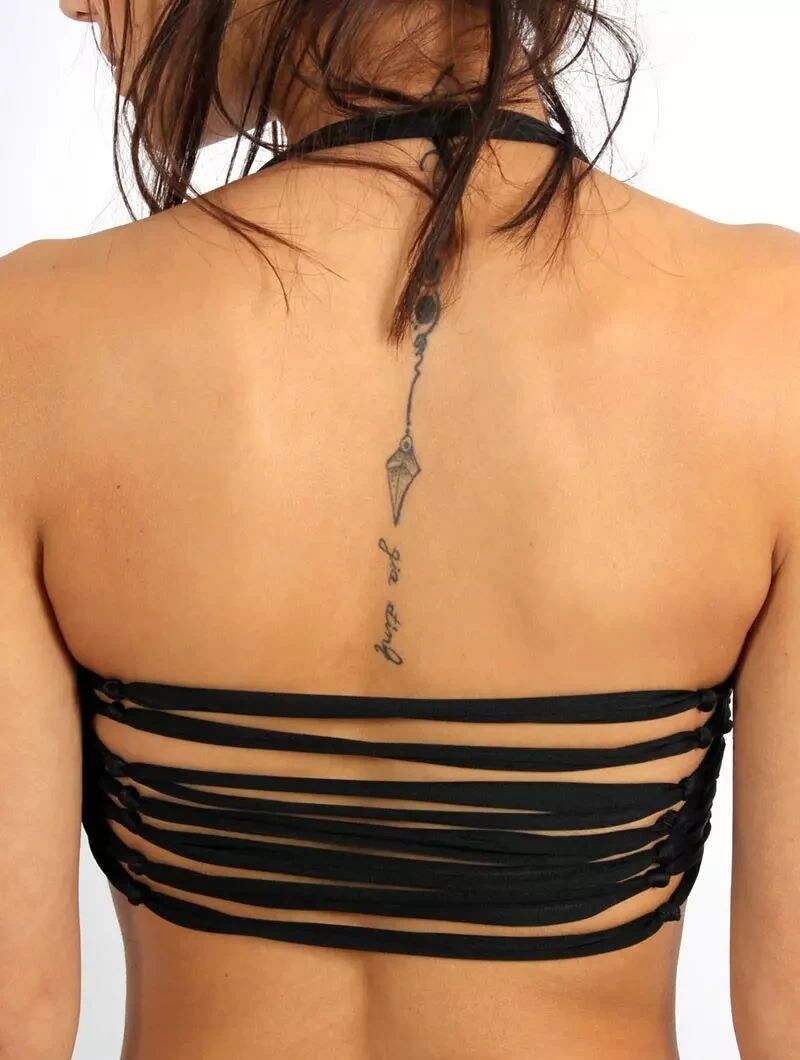 Brassière "Elani", Noir 4 Brassière "Elani", Noir – Image 4