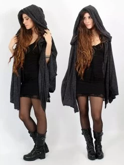 Cape à Capuche "Danae", Gris