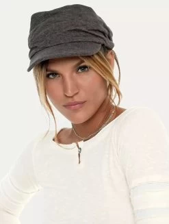 Casquette "Pipa", Gris Charbon -Magasin De Vêtements Pour Femmes casquette pipa gris charbon p image 343546 grande