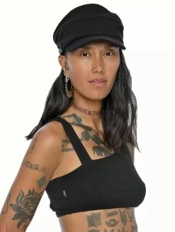 Casquette "Pipa", Noir -Magasin De Vêtements Pour Femmes casquette pipa noir p image 343539 grande