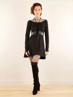 Ceinture En Simili Cuir Cloutée "Oleyäa", Noir -Magasin De Vêtements Pour Femmes ceinture en simili cuir cloutee oleyaa noir p image 348541 grande