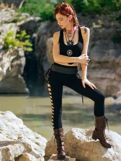 Ceinture "Oleyäa", Simili Cuir Noir -Magasin De Vêtements Pour Femmes ceinture oleyaa simili cuir noir p image 322088 grande