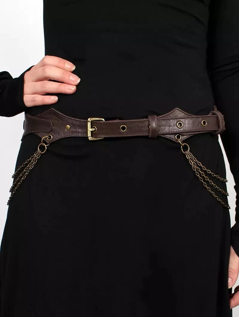 Ceinture "Shakti", Marron 5 Ceinture "Shakti", Marron – Image 5