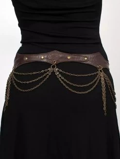 Ceinture "Shakti", Marron 11 Ceinture "Shakti", Marron -Magasin De Vêtements Pour Femmes ceinture shakti marron p image 341988 grande