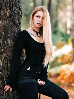 Ceinture "Tsï-kï", Tissus Noir Et Perles Argentées -Magasin De Vêtements Pour Femmes ceinture tsi ki tissus noir et perles argentees p image 344523 grande