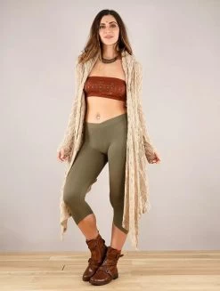 Gilet Châle En Crochet à Capuche Et Manches Longues "Danaeriz", Beige 8 Gilet Châle En Crochet à Capuche Et Manches Longues "Danaeriz", Beige -Magasin De Vêtements Pour Femmes chale en crochet a manches longues danaeriz beige p image 335783 grande