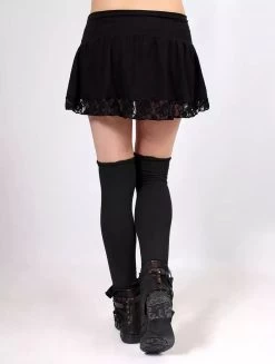 Magasin De Vêtements Pour Femmes -Magasin De Vêtements Pour Femmes chaussettes longues type bas moon noir p image 342947 grande