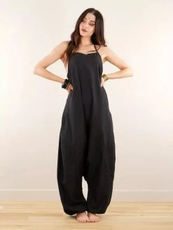 Combi-sarouel "Ayush", Noir