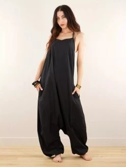 Combi-sarouel "Ayush", Noir -Magasin De Vêtements Pour Femmes combi sarouel ayush noir p image 344946 grande