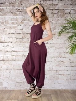 Combi-sarouel "Yahnaa", Bordeaux -Magasin De Vêtements Pour Femmes combi sarouel yahnaa bordeaux p image 330696 grande