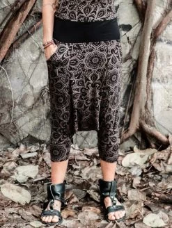 Combinaison-sarouel Imprimée "Bakelite Cosmic", Marron -Magasin De Vêtements Pour Femmes combinaison sarouel imprimee bakelite cosmic marron p image 339977 grande