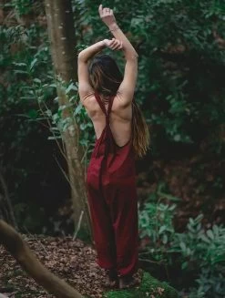 Combinaison Sarouel "Sampatti", Bordeaux -Magasin De Vêtements Pour Femmes combinaison sarouel sampatti bordeaux p image 329810 grande