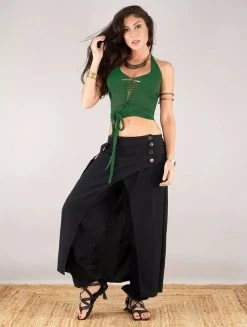 Crop Top "Afra", Vert -Magasin De Vêtements Pour Femmes crop top afra vert p image 346550 grande