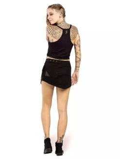 Crop Top Halter "Norwan", Noir -Magasin De Vêtements Pour Femmes crop top halter norwan noir p image 329912 grande