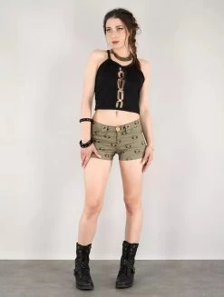 Crop Top Halter "Norwan", Noir -Magasin De Vêtements Pour Femmes crop top halter norwan noir p image 330199 grande