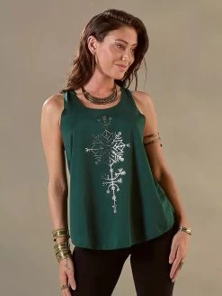 Débardeur Imprimé "Freyja" - Couleurs Au Choix