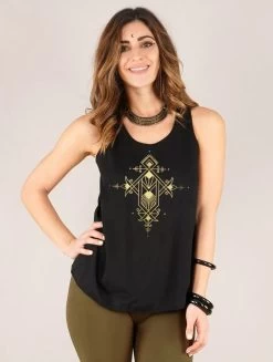 Débardeur Imprimé "Mazica" - Couleurs Au Choix