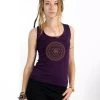 Débardeur "Sacred Geometry", Violet