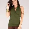 Débardeur "Shikha", Vert Kaki