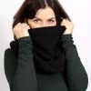 Écharpe Snood "Oöna", Noir