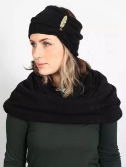 Écharpe Snood "Oöna", Noir -Magasin De Vêtements Pour Femmes echarpe snood oona noir p image 339182 grande