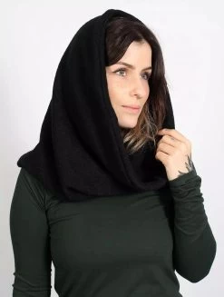 Écharpe Snood "Oöna", Noir -Magasin De Vêtements Pour Femmes echarpe snood oona noir p image 339183 grande