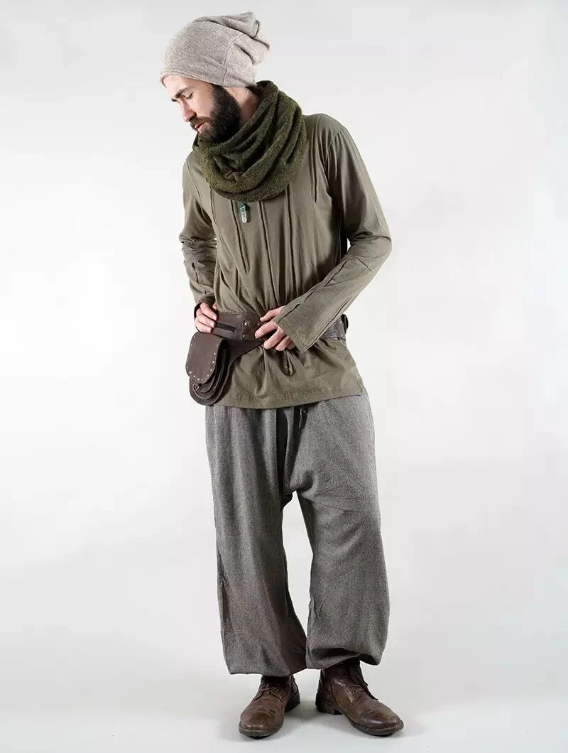 Écharpe Snood "Oöna", Vert Kaki 3 Écharpe Snood "Oöna", Vert Kaki – Image 3