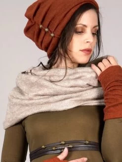 Écharpe Snood "Oöna", Beige