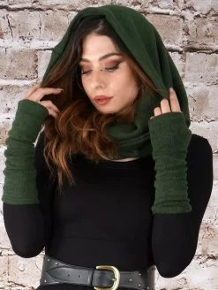 Écharpe Snood "Oöna", Vert Forêt