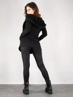 Veste à Capuche "Nyxx", Noir -Magasin De Vêtements Pour Femmes gilet a capuche nyxx noir p image 330516 grande