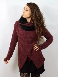 Gilet "Adrika", Bordeaux