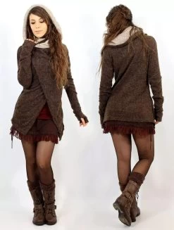 Gilet "Adrika", Marron Beige -Magasin De Vêtements Pour Femmes gilet adrika marron beige p image 340688 grande