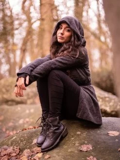 Veste à Capuche "Akwaä", Marron -Magasin De Vêtements Pour Femmes gilet akwaa marron p image 338905 grande