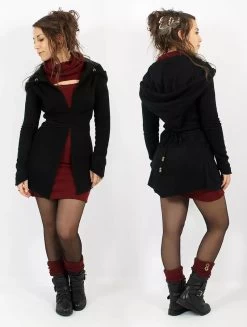 Veste à Capuche "Akwaä", Noir 10 Veste à Capuche "Akwaä", Noir -Magasin De Vêtements Pour Femmes gilet akwaa noir p image 333776 grande