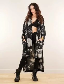 Gilet Kimono "Blosom", Noir Et Beige 7 Gilet Kimono "Blosom", Noir Et Beige -Magasin De Vêtements Pour Femmes gilet kimono blosom noir et beige p image 344852 grande