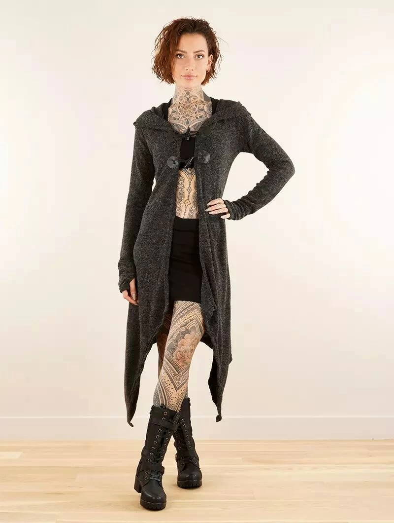 Gilet "Makshi", Gris Foncé 1 Gilet "Makshi", Gris Foncé